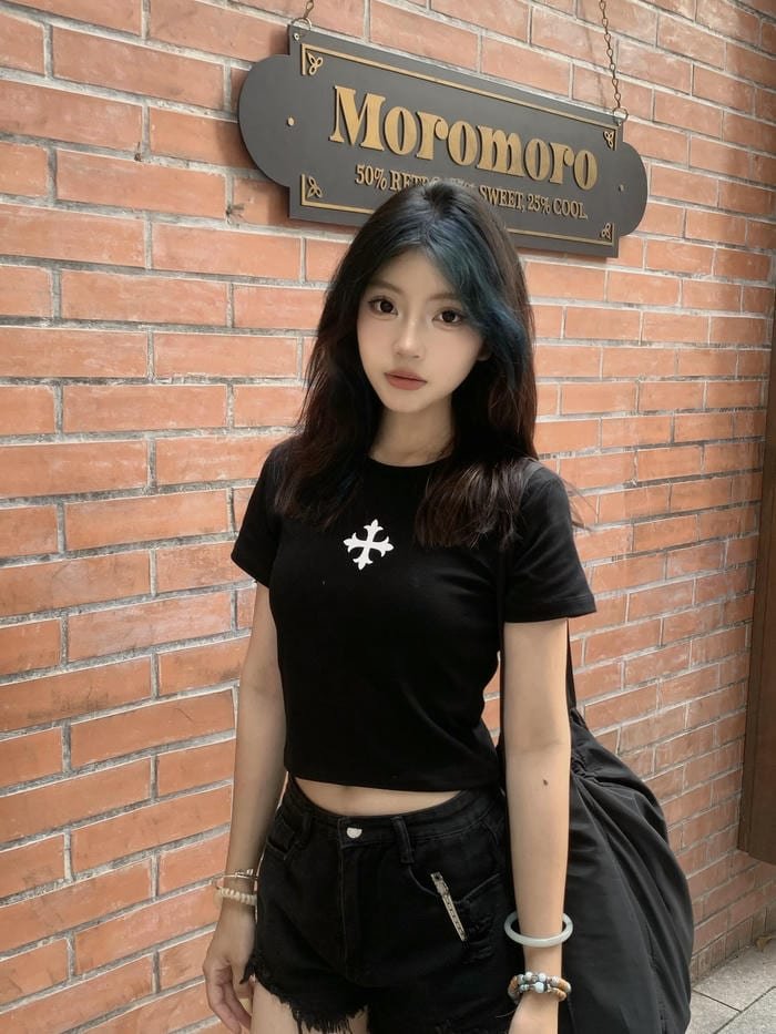 gái xinh diện quần ngắn mùa hè