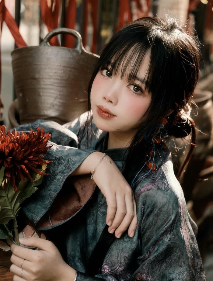 gái xinh việt nam gương mặt xinh xắn