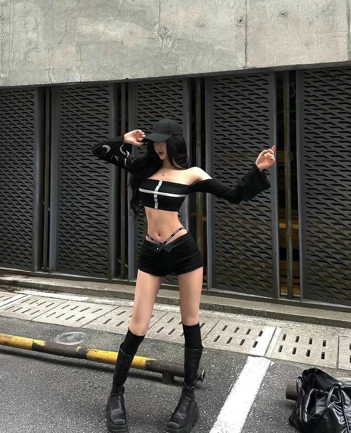 hình ảnh gái trung ngầu đội mũ