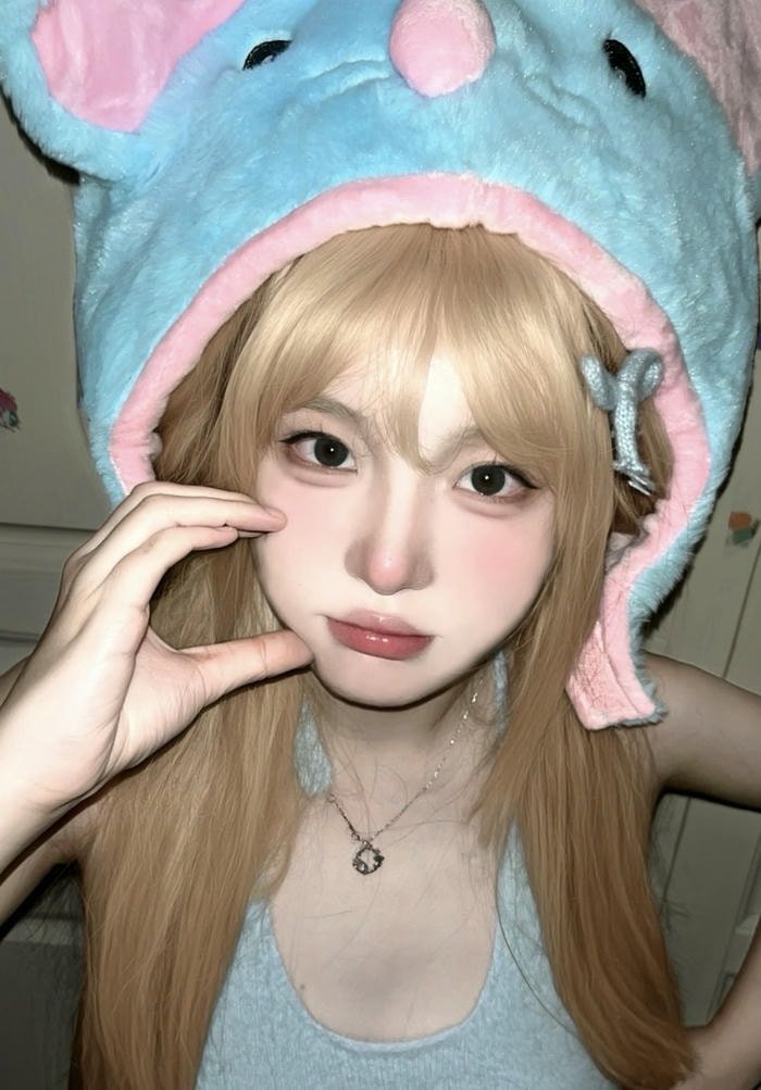 hình ảnh gái xinh cute tóc thẳng