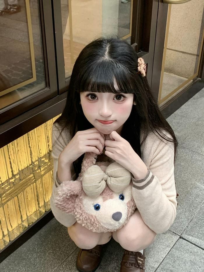 hình ảnh gái xinh cute vintage nhẹ