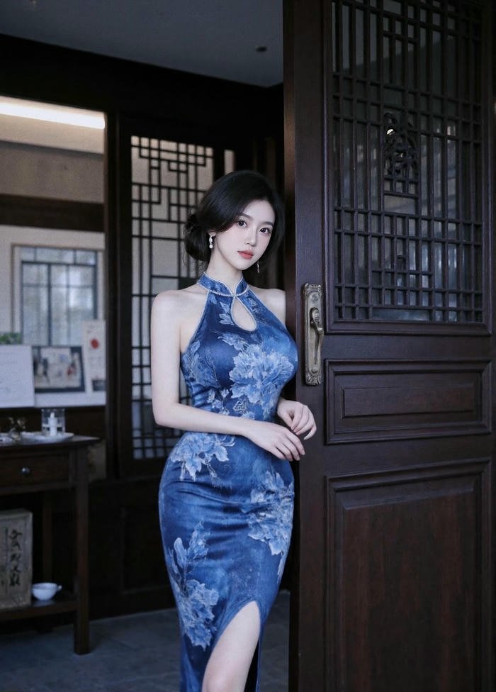 hình ảnh gái xinh trung quốc váy