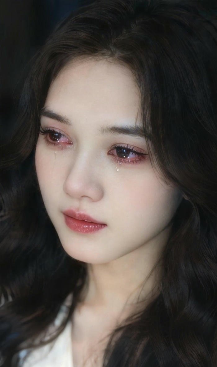 hình ảnh nữ khóc khoảnh buồn