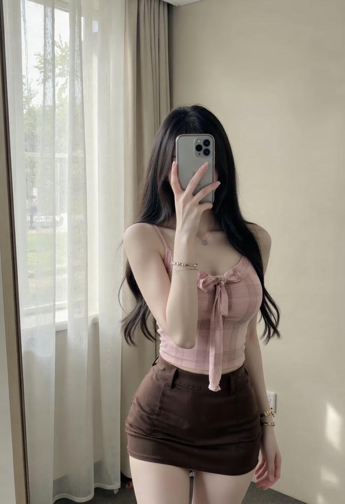 hình gái xinh tạo dáng thanh lịch