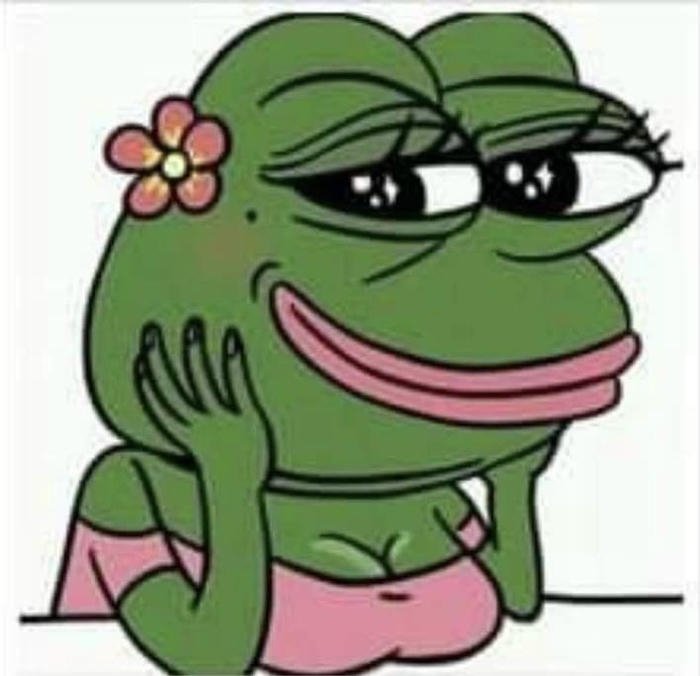 tấm ảnh meme ếch xanh biểu cảm hài hước