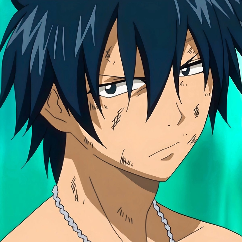 Ảnh Gray Fullbuster mang thần thái lạnh lùng đẹp