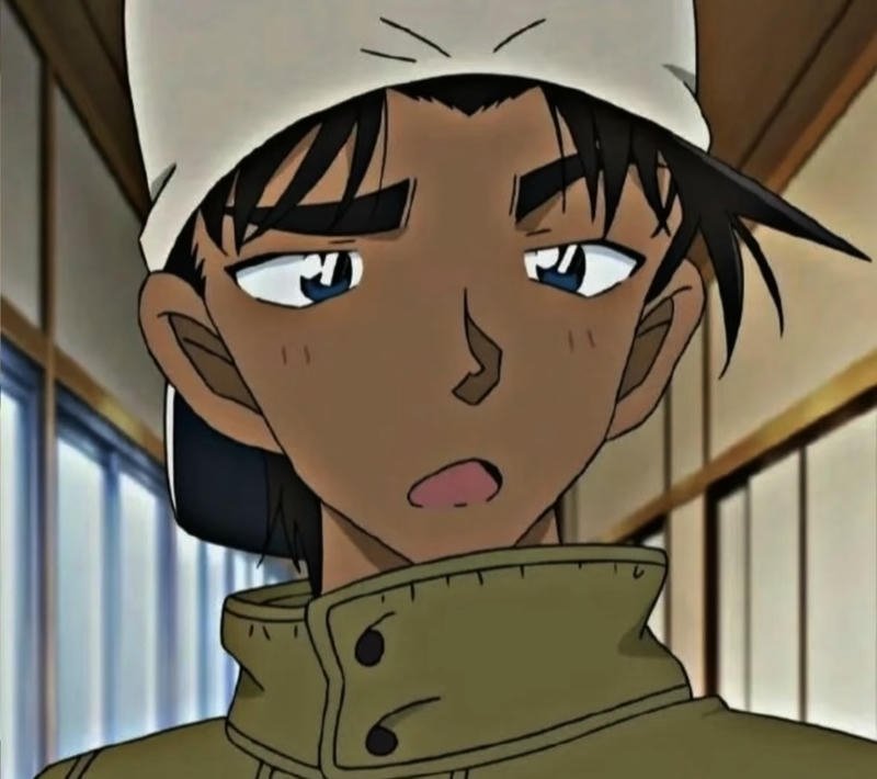 Ảnh Hattori Heiji huyền bí với ánh nhìn mạnh mẽ đẹp