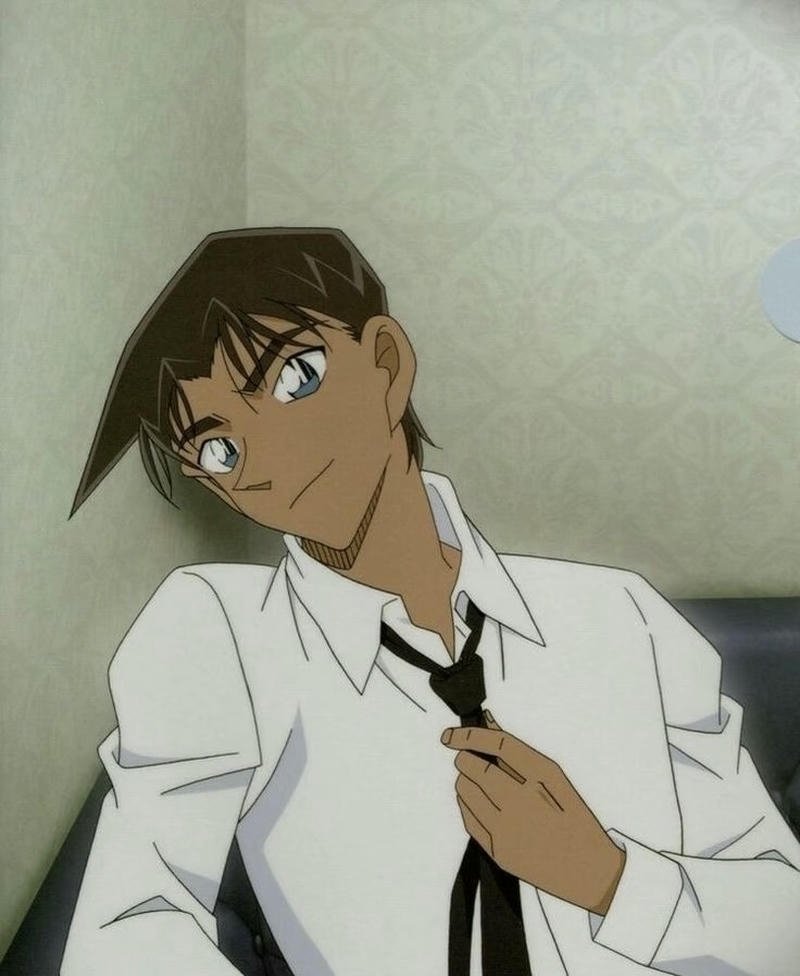 Ảnh Hattori Heiji mạnh mẽ với ánh mắt sắc bén riêng