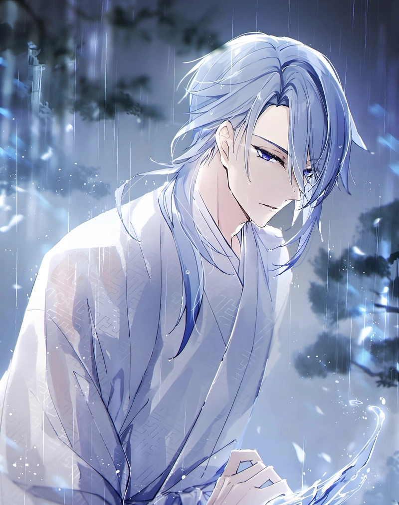 Ảnh Kamisato Ayato mang thần thái cuốn hút