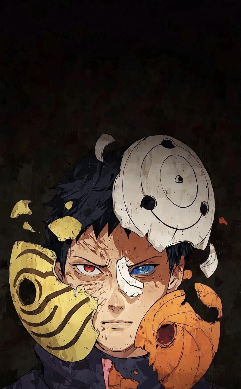 Ảnh Obito trong ánh mắt đầy u ám