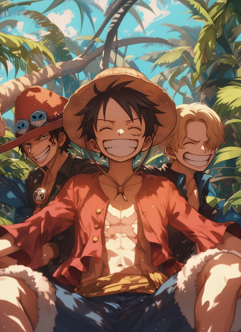Ảnh One Piece bối cảnh đại hải trình