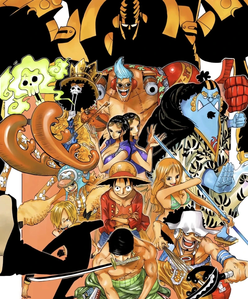 Ảnh One Piece cảnh chiến đấu ấn tượng