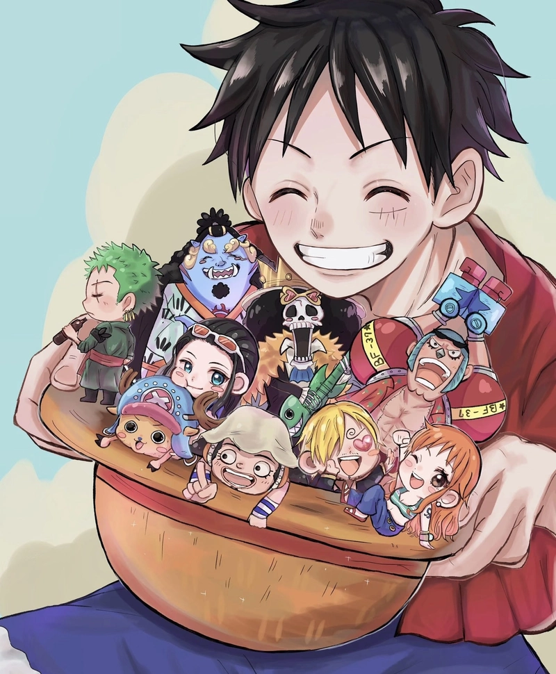 Ảnh One Piece hành trình tìm kho báu