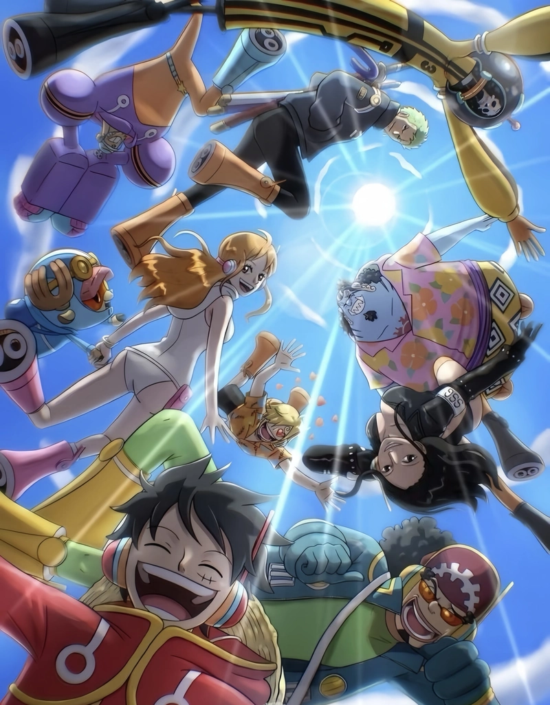 Ảnh One Piece nhân vật biểu cảm đa dạng