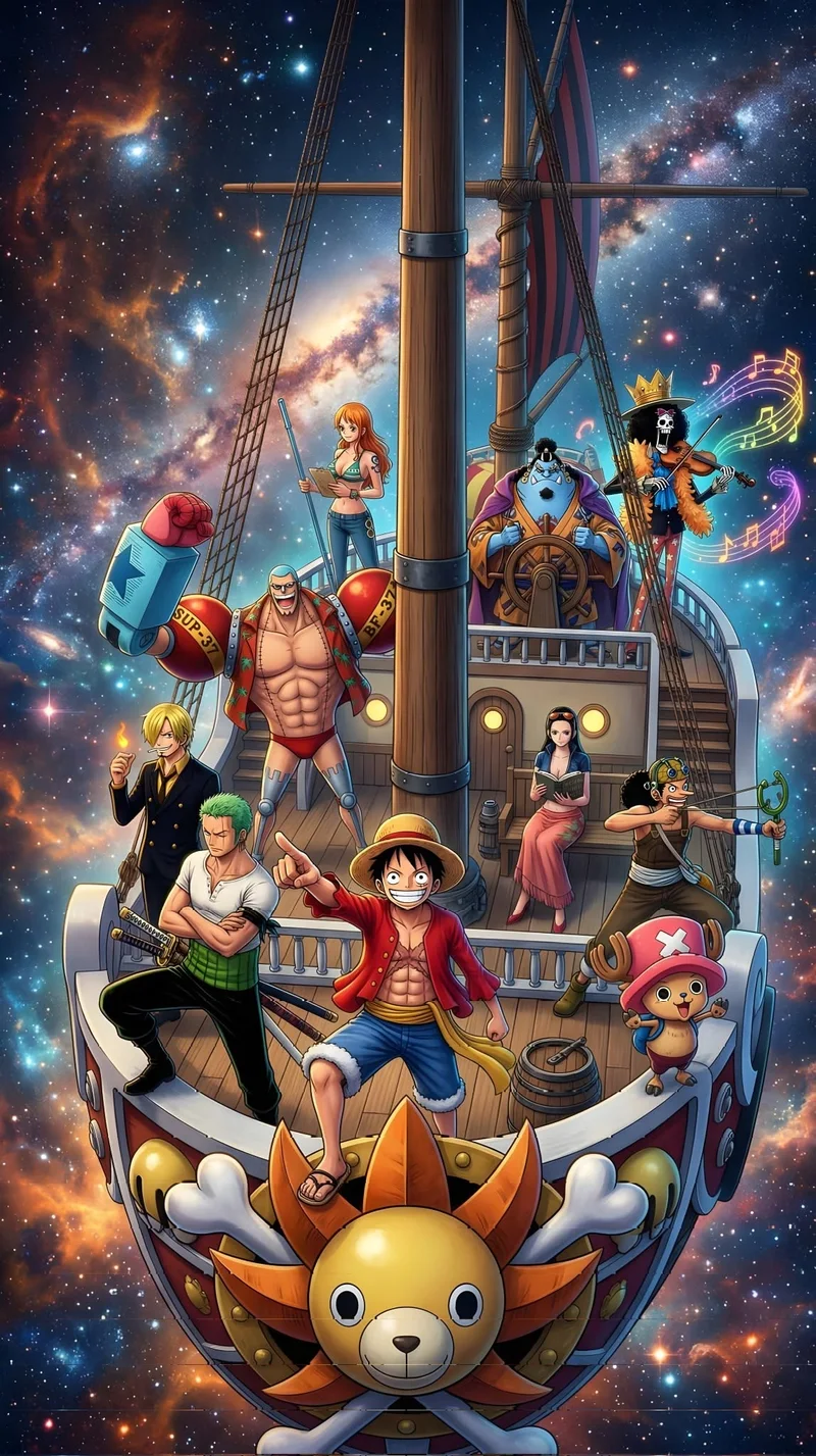 Ảnh One Piece phong cảnh đại dương rộng