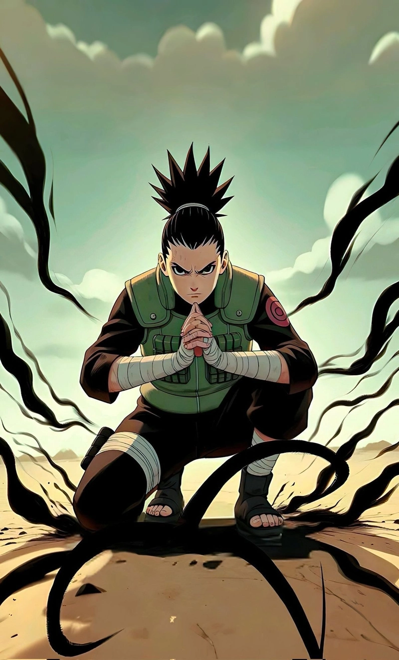 Ảnh Shikamaru với phong thái điềm đạm quen thuộc