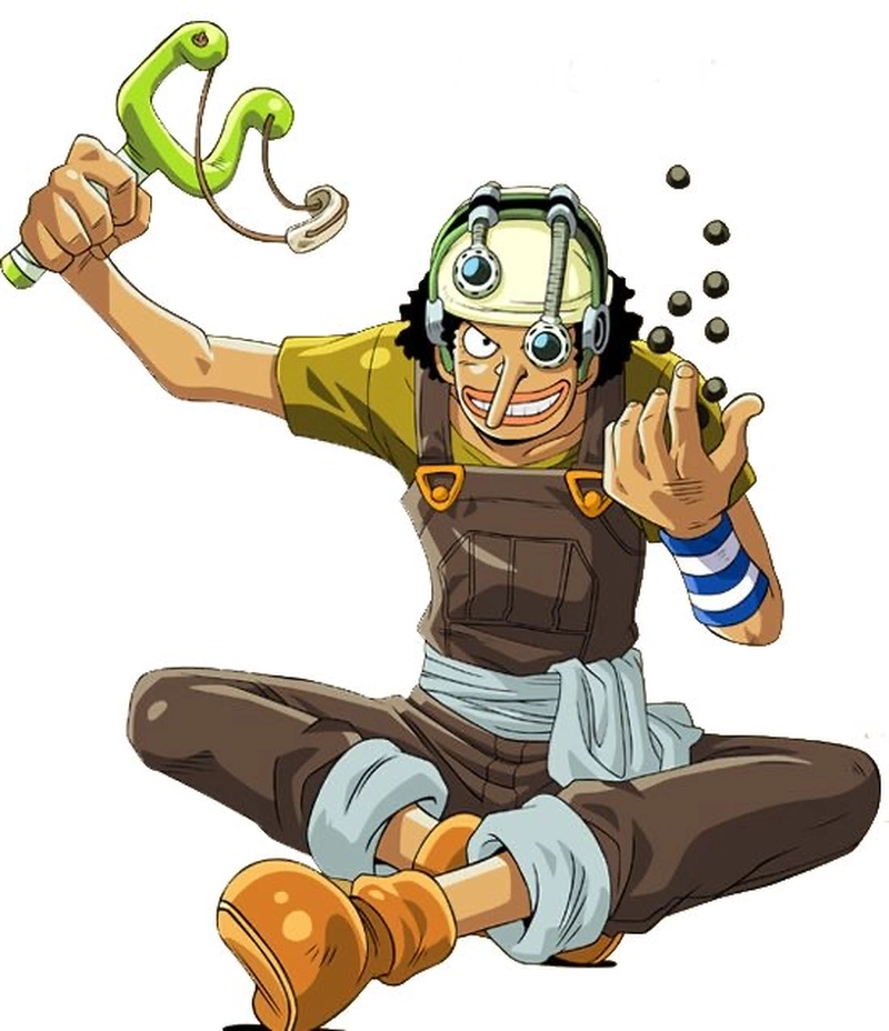Ảnh Usopp với dáng đứng linh hoạt phong cách riêng