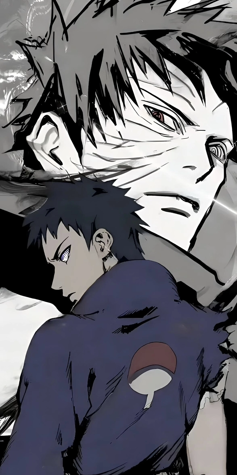 Ảnh anime Obito mang thần thái bí ẩn