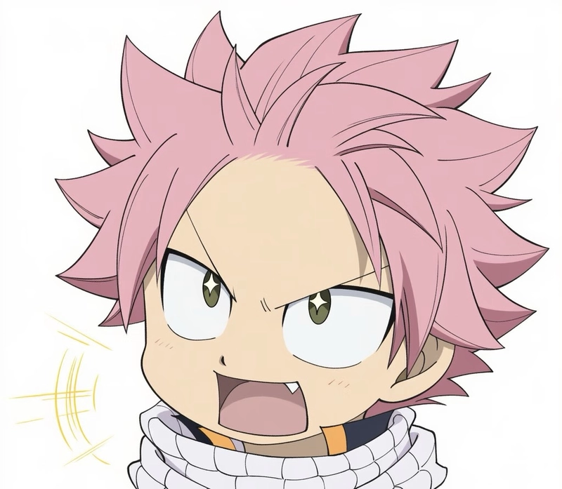 Ảnh chân dung đẹp ảnh Natsu Dragneel anime