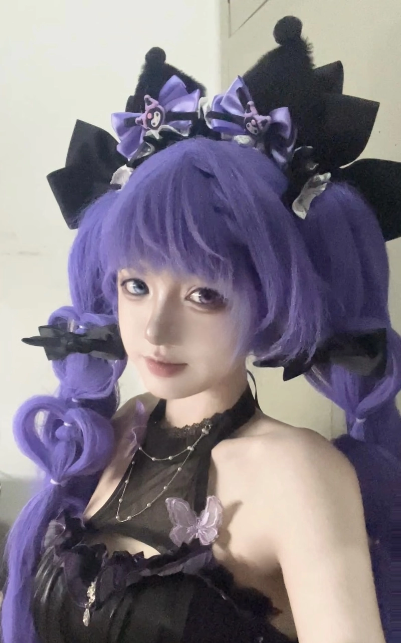 Ảnh chân dung nghệ thuật cosplay Kurumi đẹp