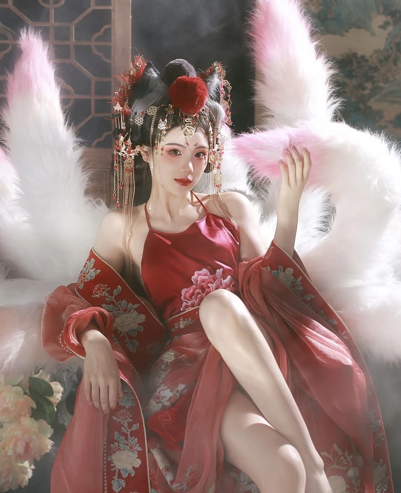Ảnh gái xinh cosplay hồ ly với thần thái tự tin