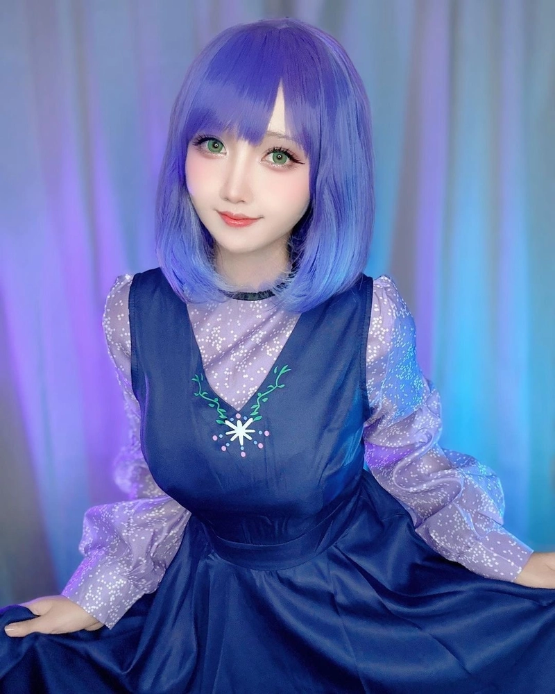 Ảnh nhân vật lạnh lùng chủ đề cosplay Kurokawa
