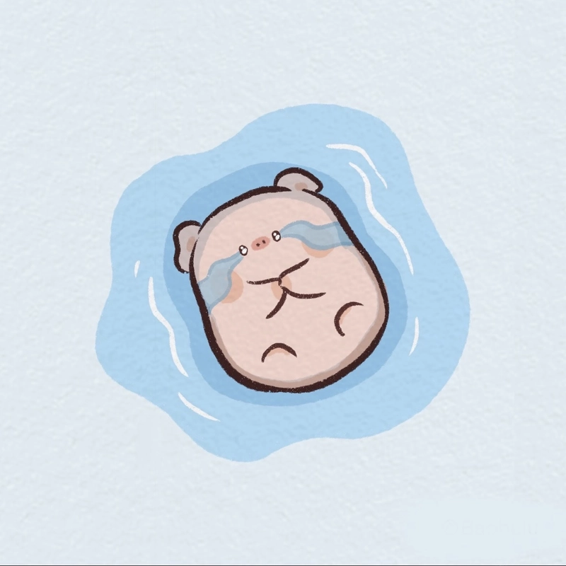 Ảnh sad meme biểu cảm thất thần đầy hài hước