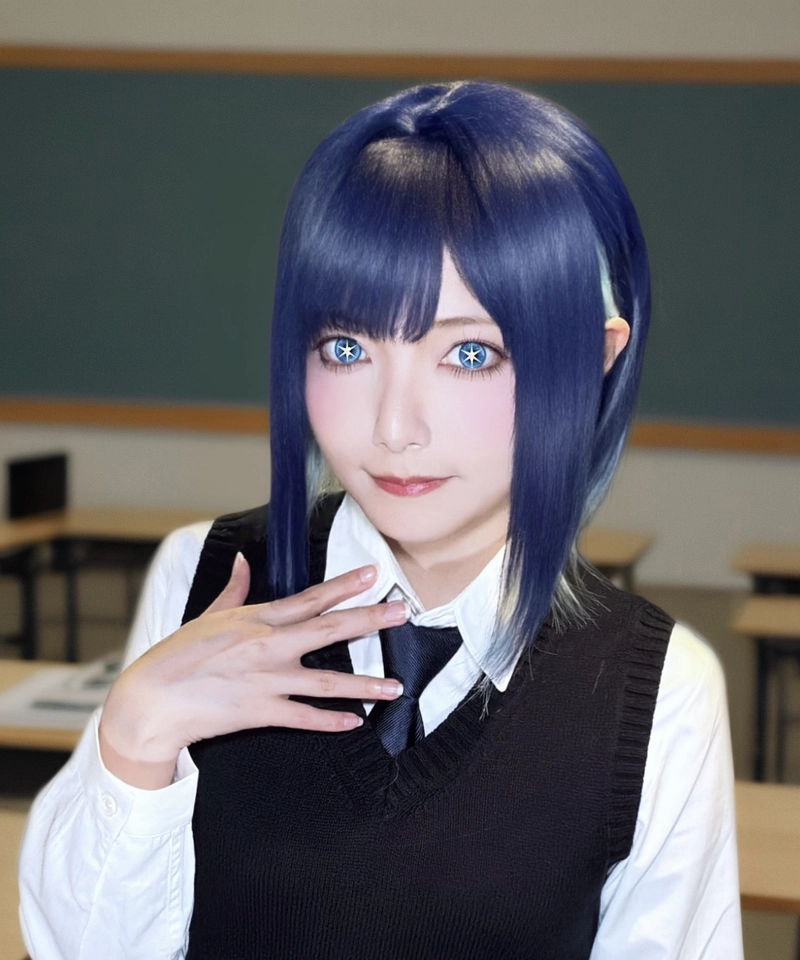 Ảnh thần thái lạnh lùng của cosplay Kurokawa