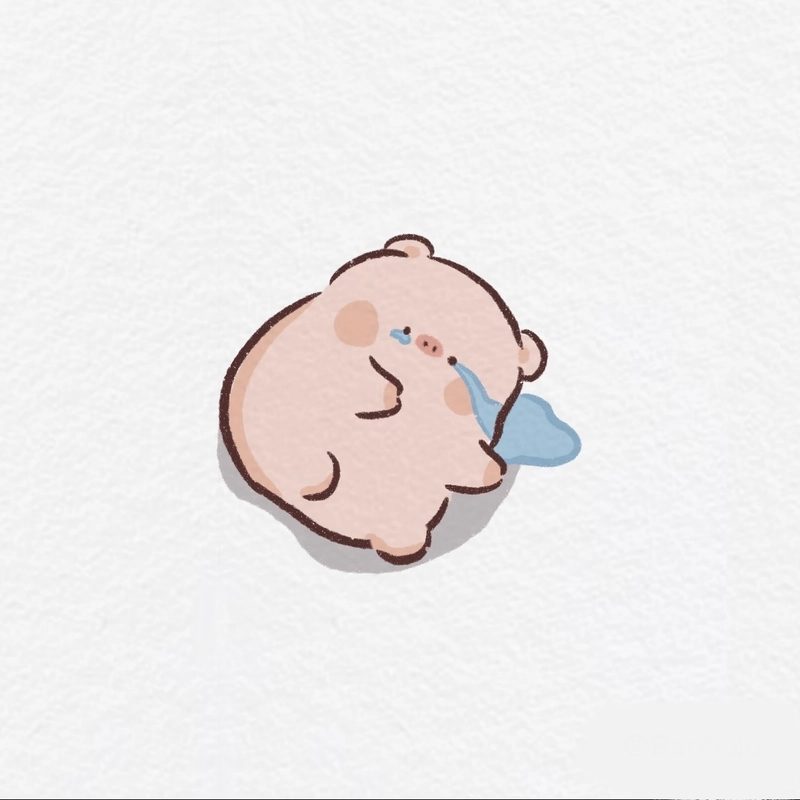 Biểu cảm buồn ngủ trong sad meme cực đáng yêu