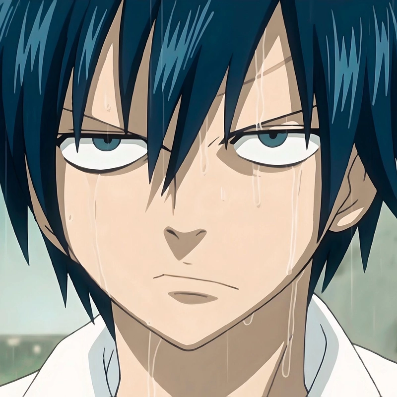 Biểu tượng nam anime mạnh mẽ Gray Fullbuster