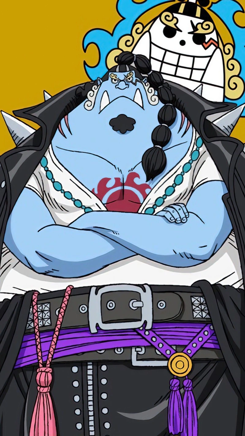 Bức ảnh Jinbe anime với biểu cảm điềm đạm rõ nét