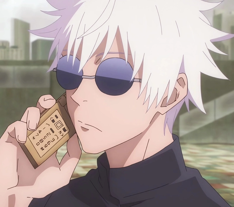 Chân dung Gojo Satoru phong thái đỉnh cao anime