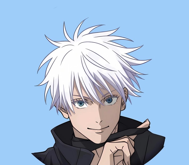 Chân dung ánh mắt sắc lạnh Gojo Satoru anime
