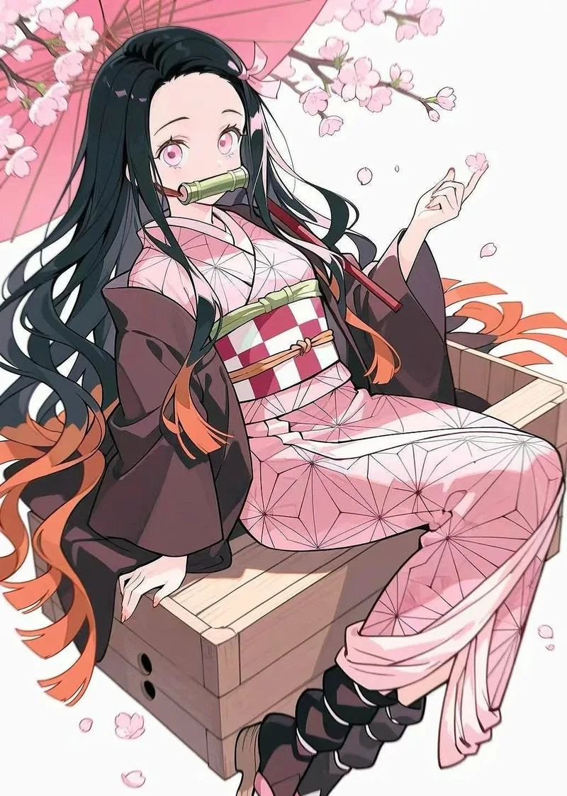 Chiêm ngưỡng nezuko với tạo hình anime cực dễ thương