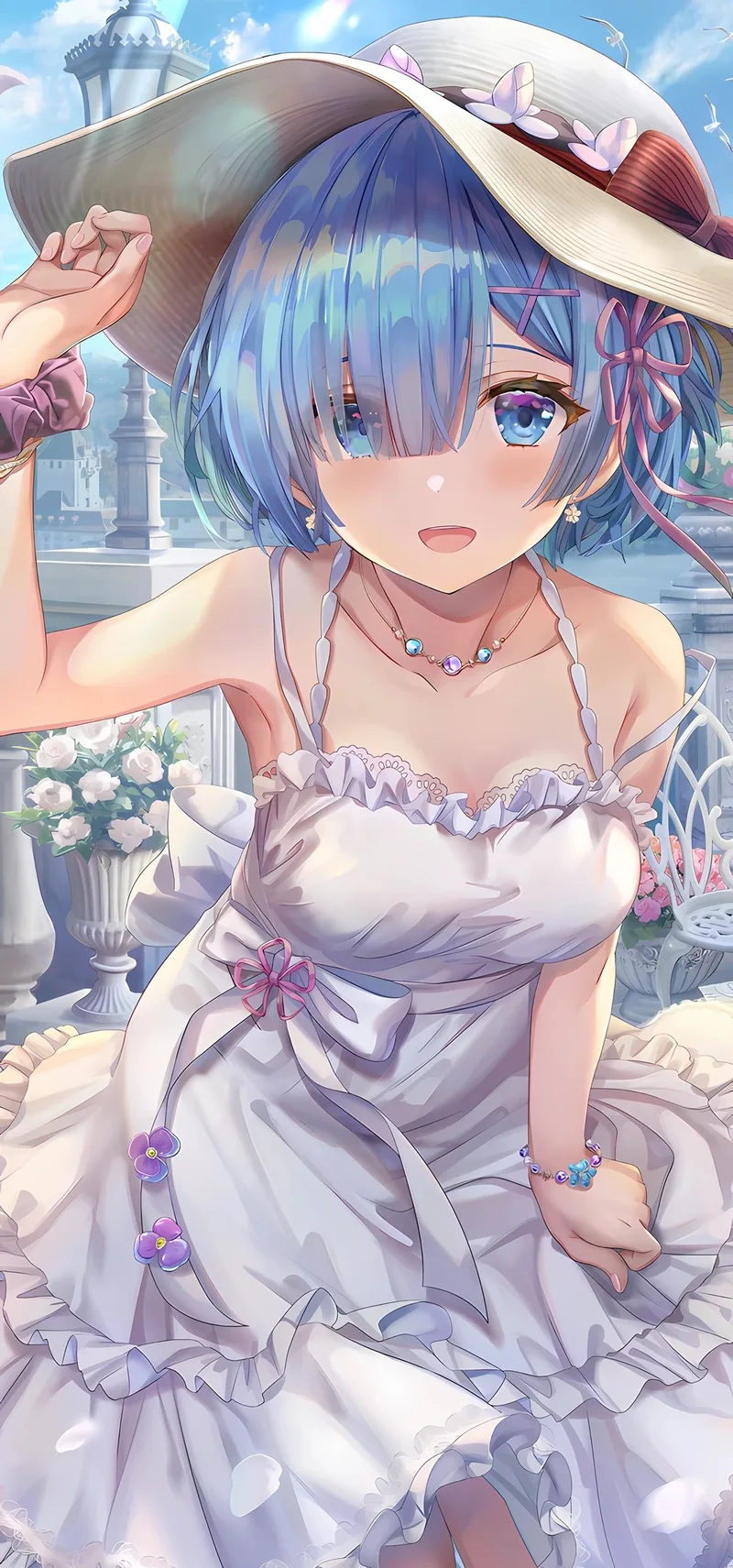 Chọn hình rem làm avatar anime cực đáng yêu
