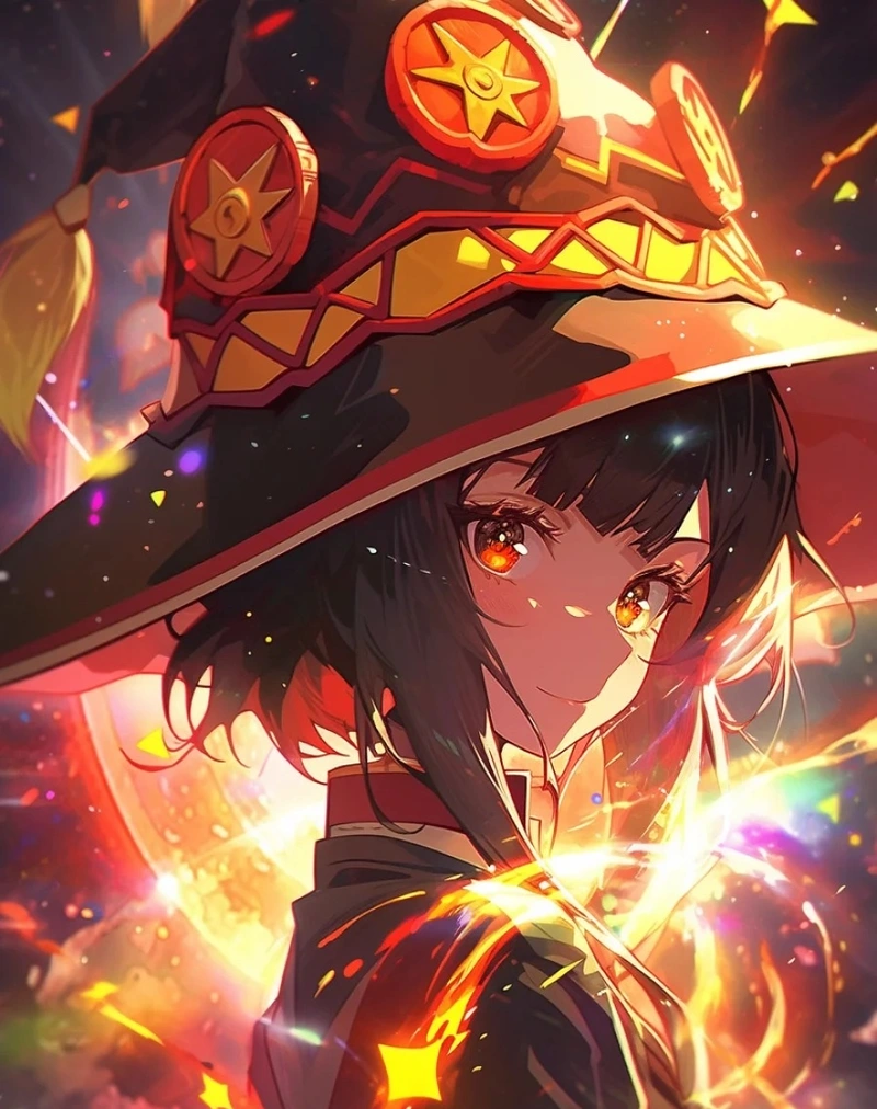 Cô gái nhỏ Megumin cá tính mạnh mẽ nhưng cực dễ thương