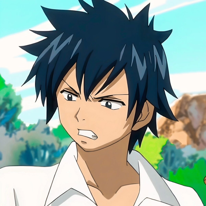 Dáng chụp phong trần đẹp của Gray Fullbuster