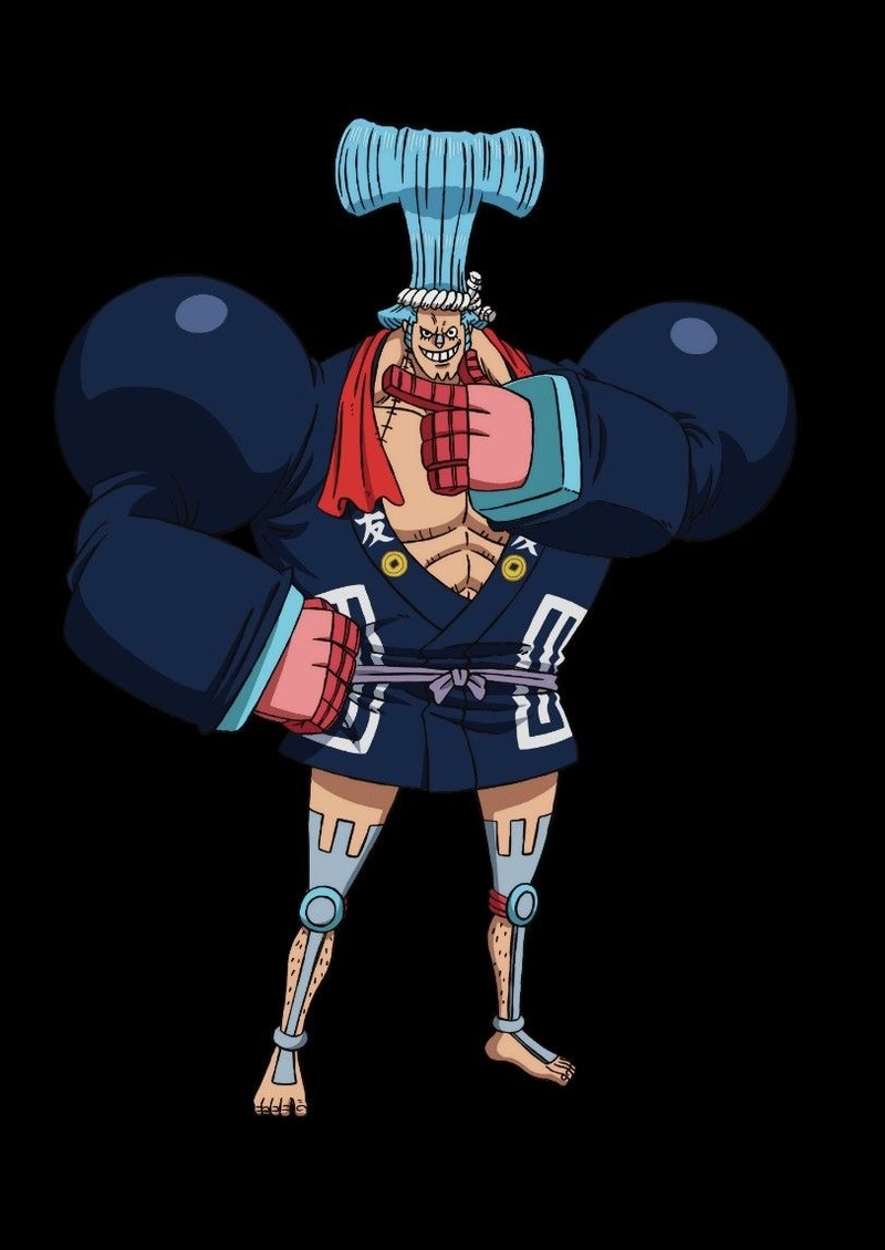 Dáng đứng Franky với phong thái tự tin rõ ràng