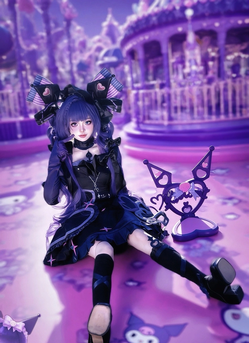 Gái xinh cosplay Kurumi chụp nghệ thuật đẹp