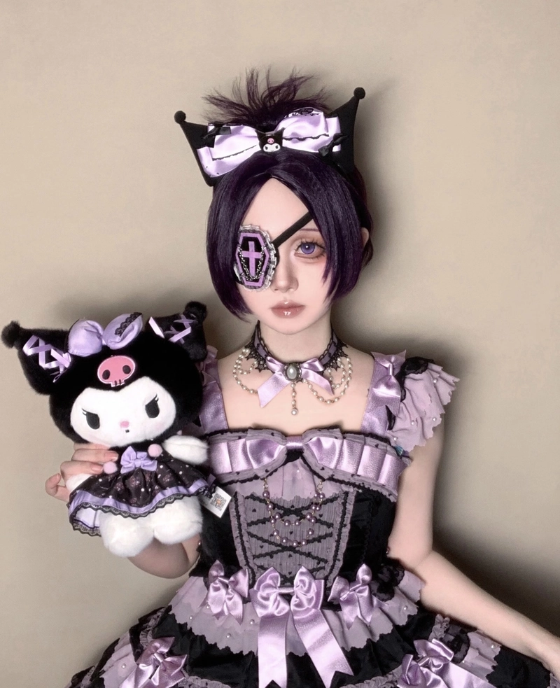 Gái xinh cosplay Kurumi phong cách cuốn hút