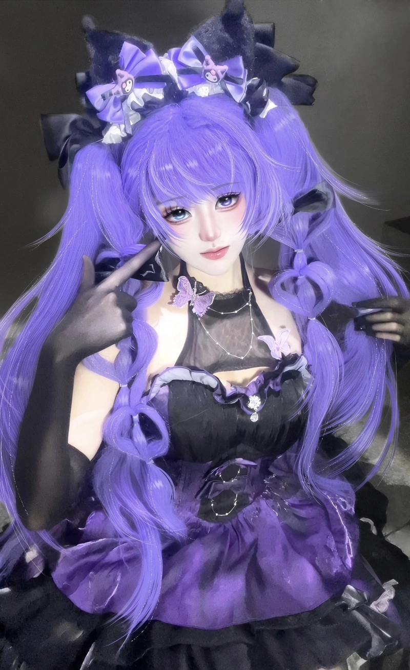 Gái xinh cosplay Kurumi tạo dáng dễ thương