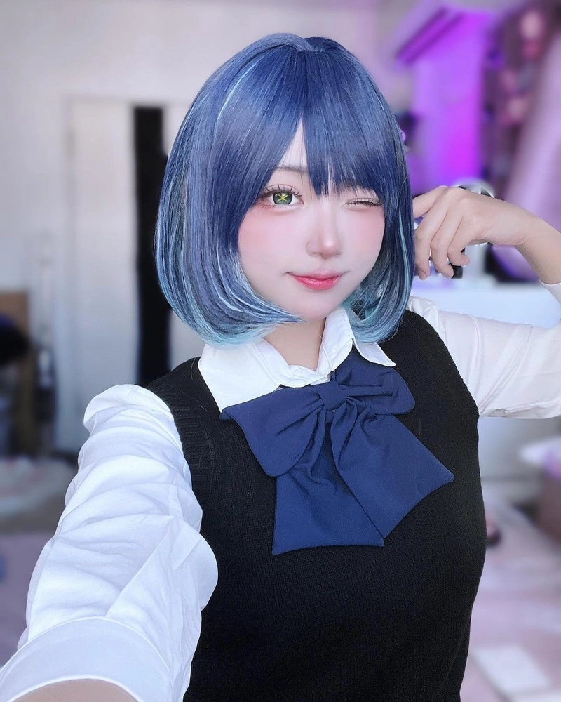 Gái xinh đáng yêu kiểu cosplay Kurokawa
