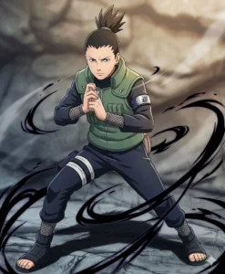 Góc chụp Shikamaru với ánh mắt sáng nổi bật