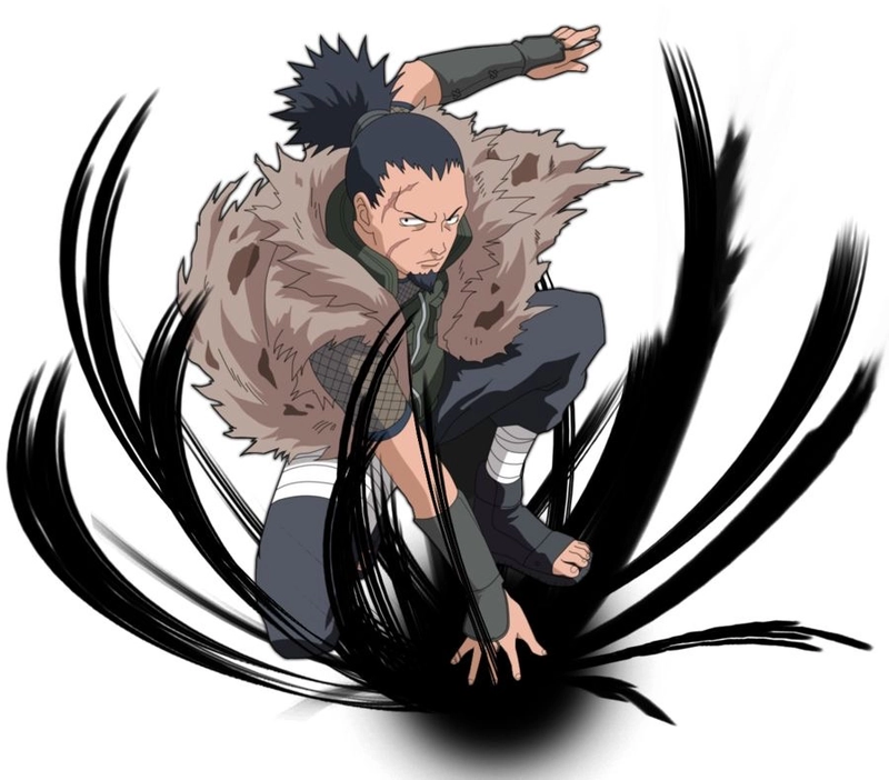 Góc chụp Shikamaru với ánh nhìn rõ ràng nổi bật