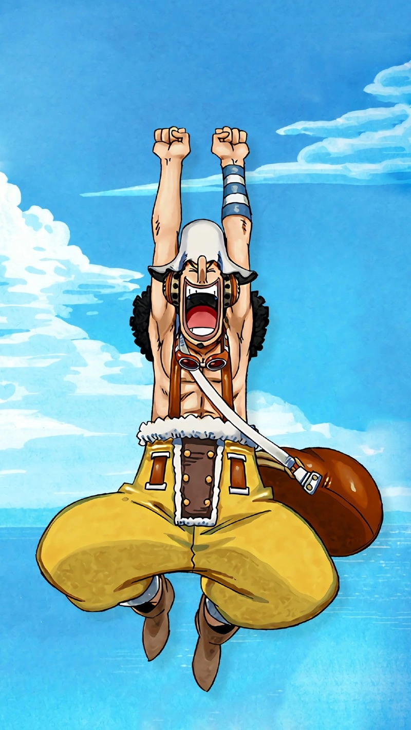 Góc chụp Usopp với biểu cảm sinh động rõ nét