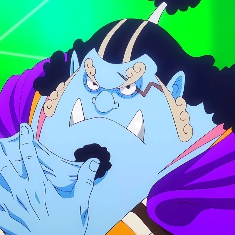 Góc nhìn Jinbe anime với ánh mắt mạnh mẽ rõ nét
