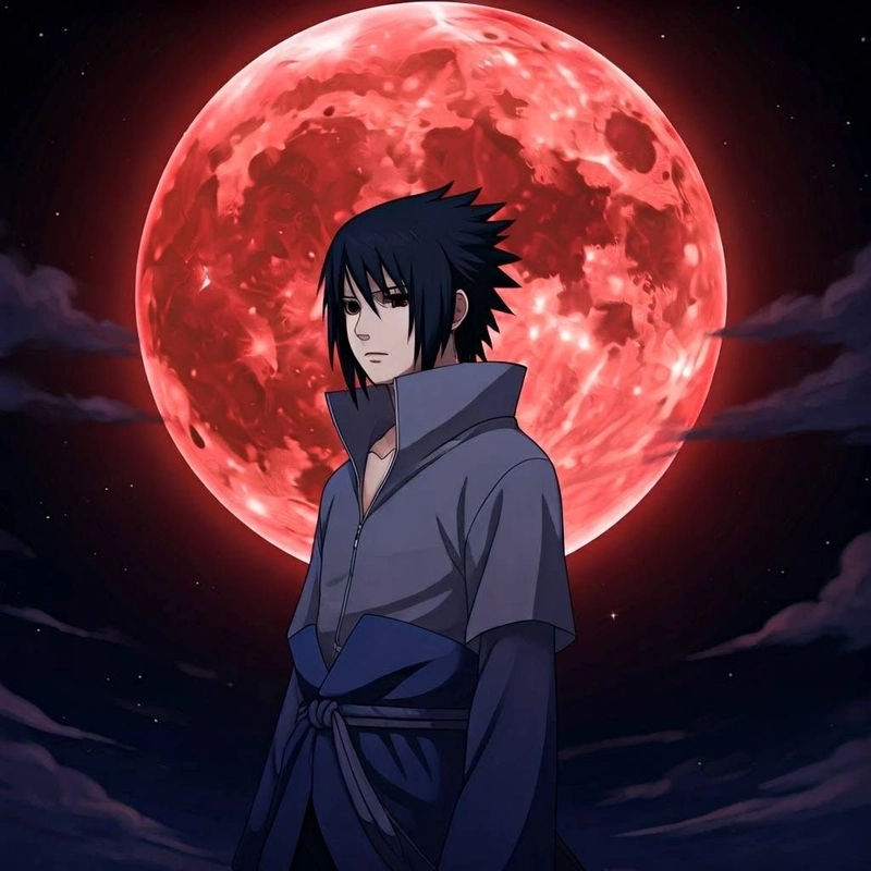 Góc nhìn Sasuke ngầu cùng thần thái đầy tự tin