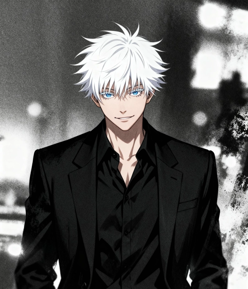 Góc nhìn bằng mắt đặc trưng Gojo Satoru anime