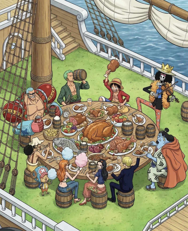 Góc nhìn hành trình tìm kiếm kho báu lớn One Piece