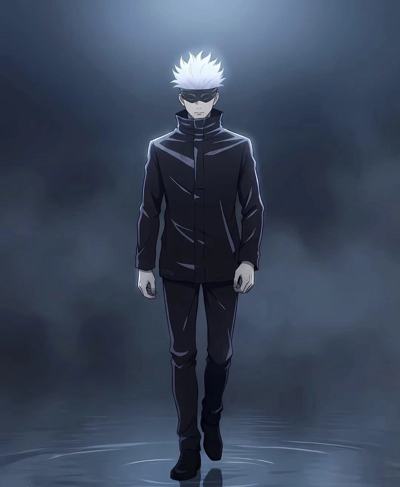 Góc nhìn năng lượng bùng nổ ảnh anime Gojo